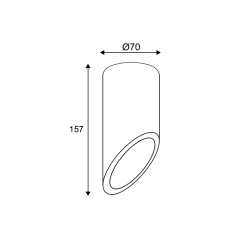 Луна FALTSO 16см дължина